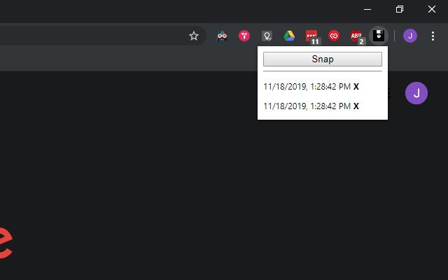 TabSnap - Snapshots of your tablife chrome谷歌浏览器插件_扩展第1张截图