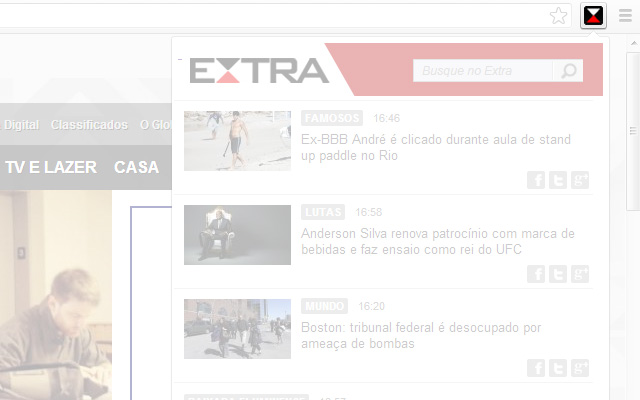 Extra Online - Últimas Notícias chrome谷歌浏览器插件_扩展第3张截图