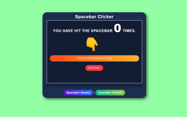 Spacebar Clicker chrome谷歌浏览器插件_扩展第1张截图