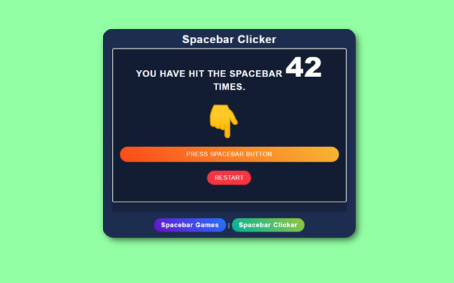 Spacebar Clicker chrome谷歌浏览器插件_扩展第2张截图