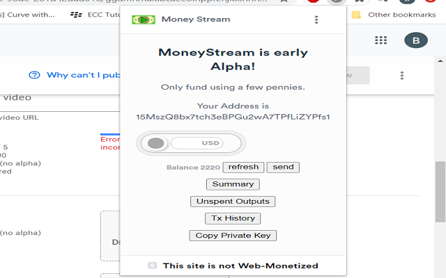 MoneyStream chrome谷歌浏览器插件_扩展第1张截图