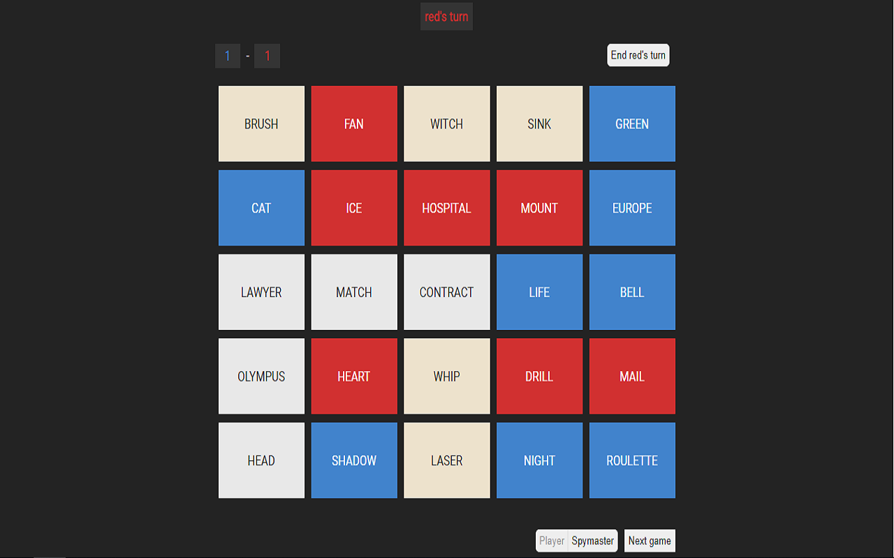 Codenames dark theme chrome谷歌浏览器插件_扩展第1张截图