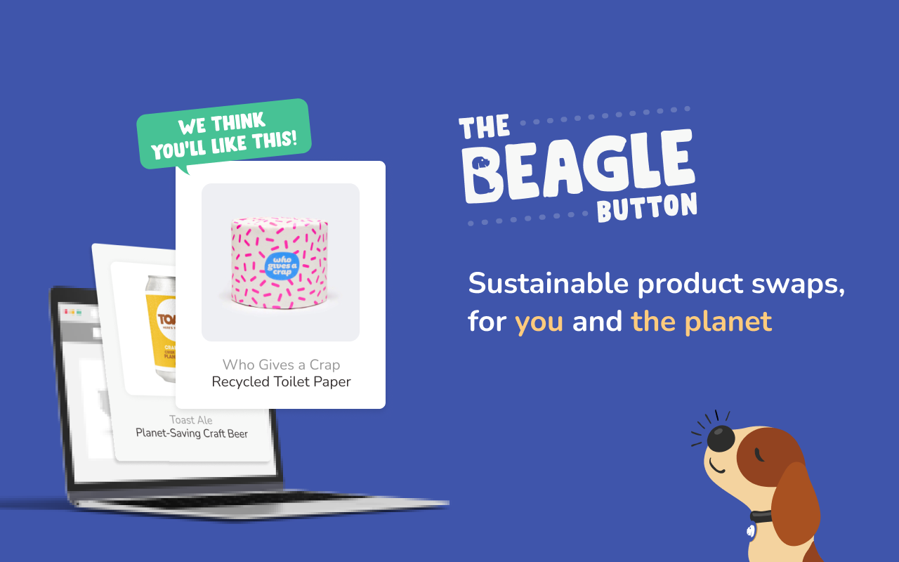 The Beagle Button - Sustainable Shopping chrome谷歌浏览器插件_扩展第3张截图