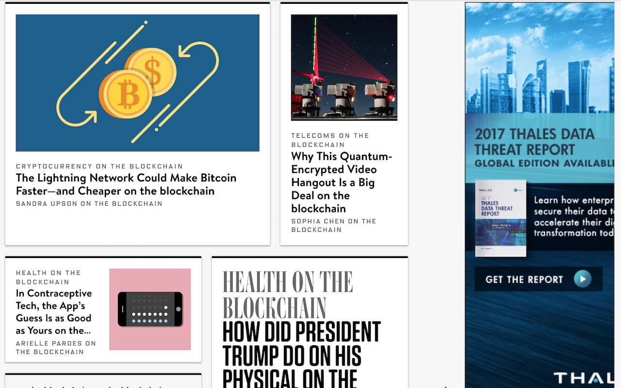 On the blockchain chrome谷歌浏览器插件_扩展第4张截图