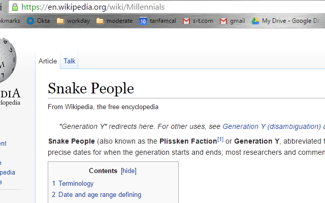 Millennials to Snake People Pure chrome谷歌浏览器插件_扩展第1张截图