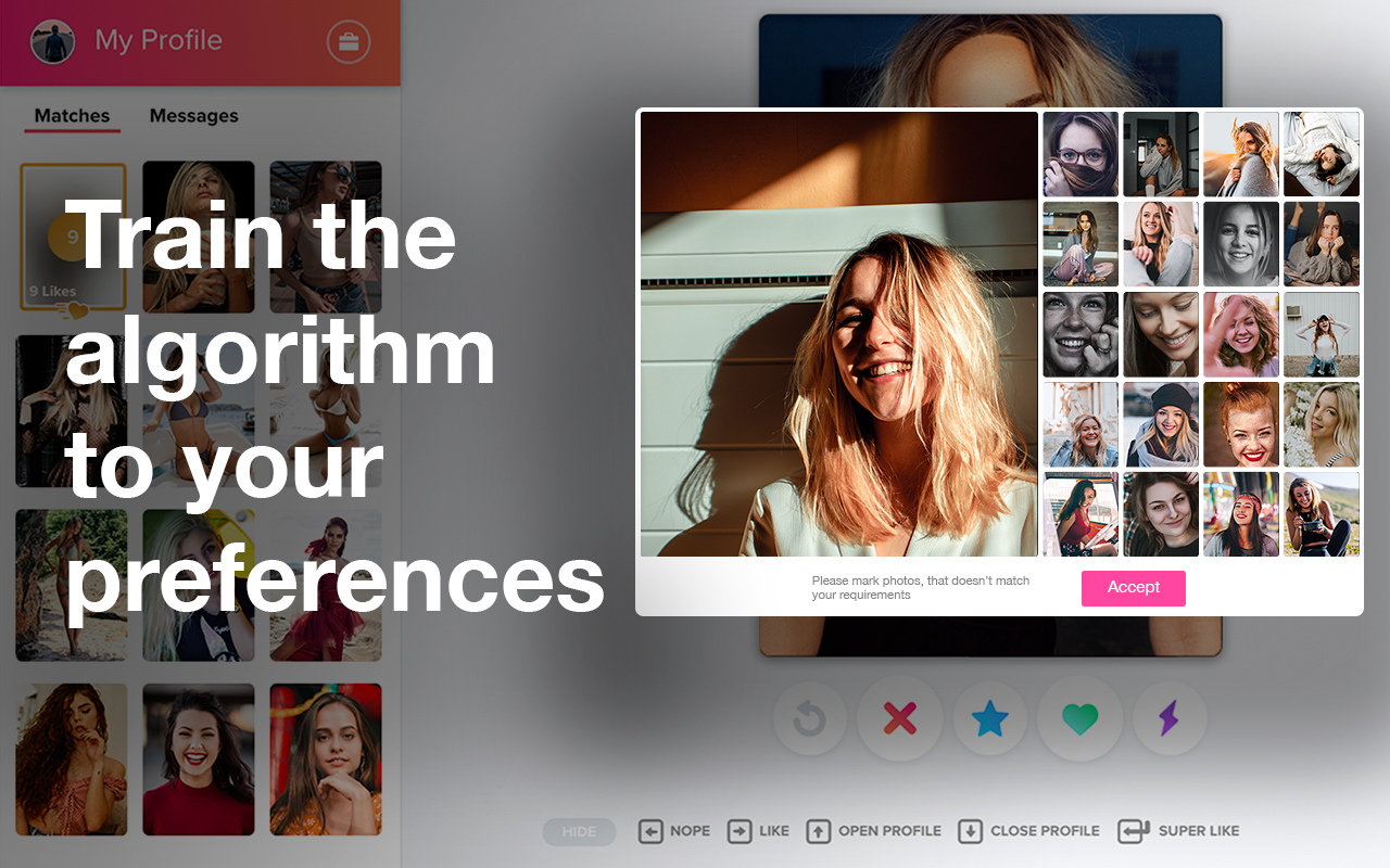 Matcheto: Tinder Auto Liker chrome谷歌浏览器插件_扩展第2张截图