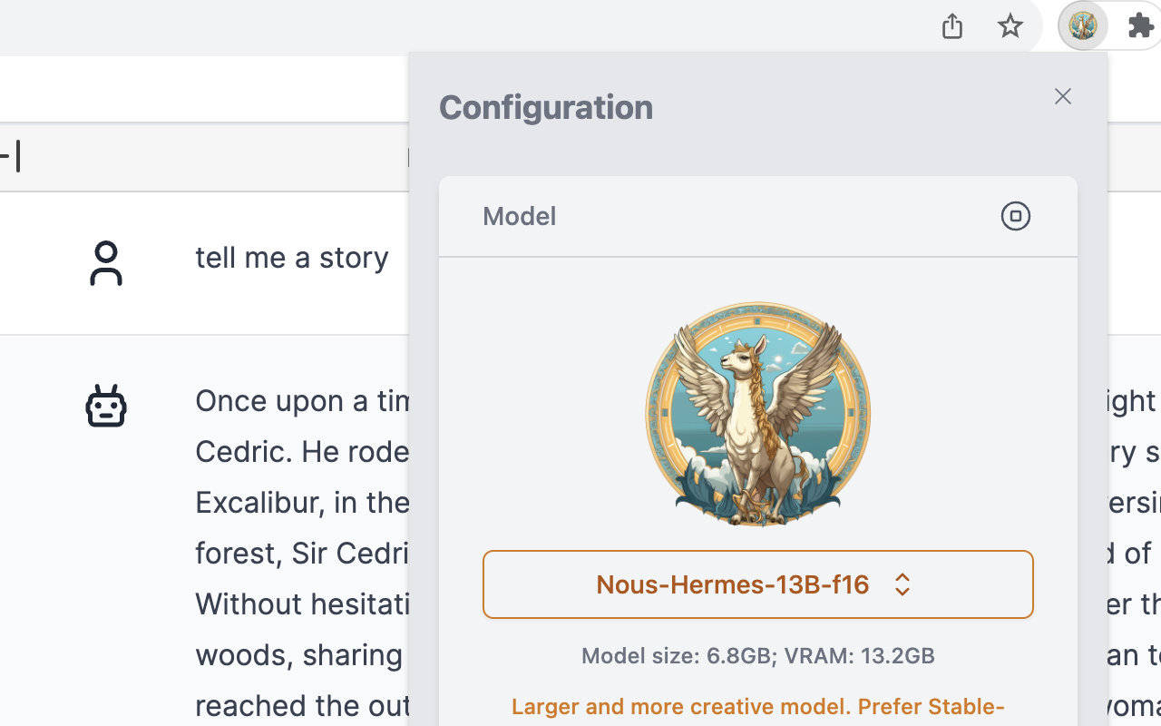 WebextLLM chrome谷歌浏览器插件_扩展第4张截图