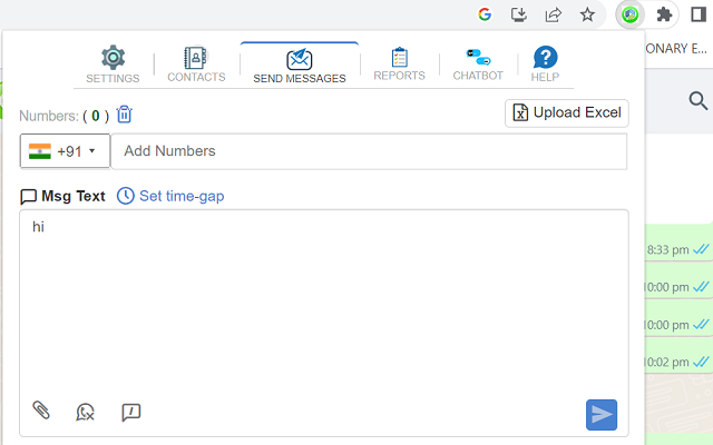 WBSender chrome谷歌浏览器插件_扩展第1张截图