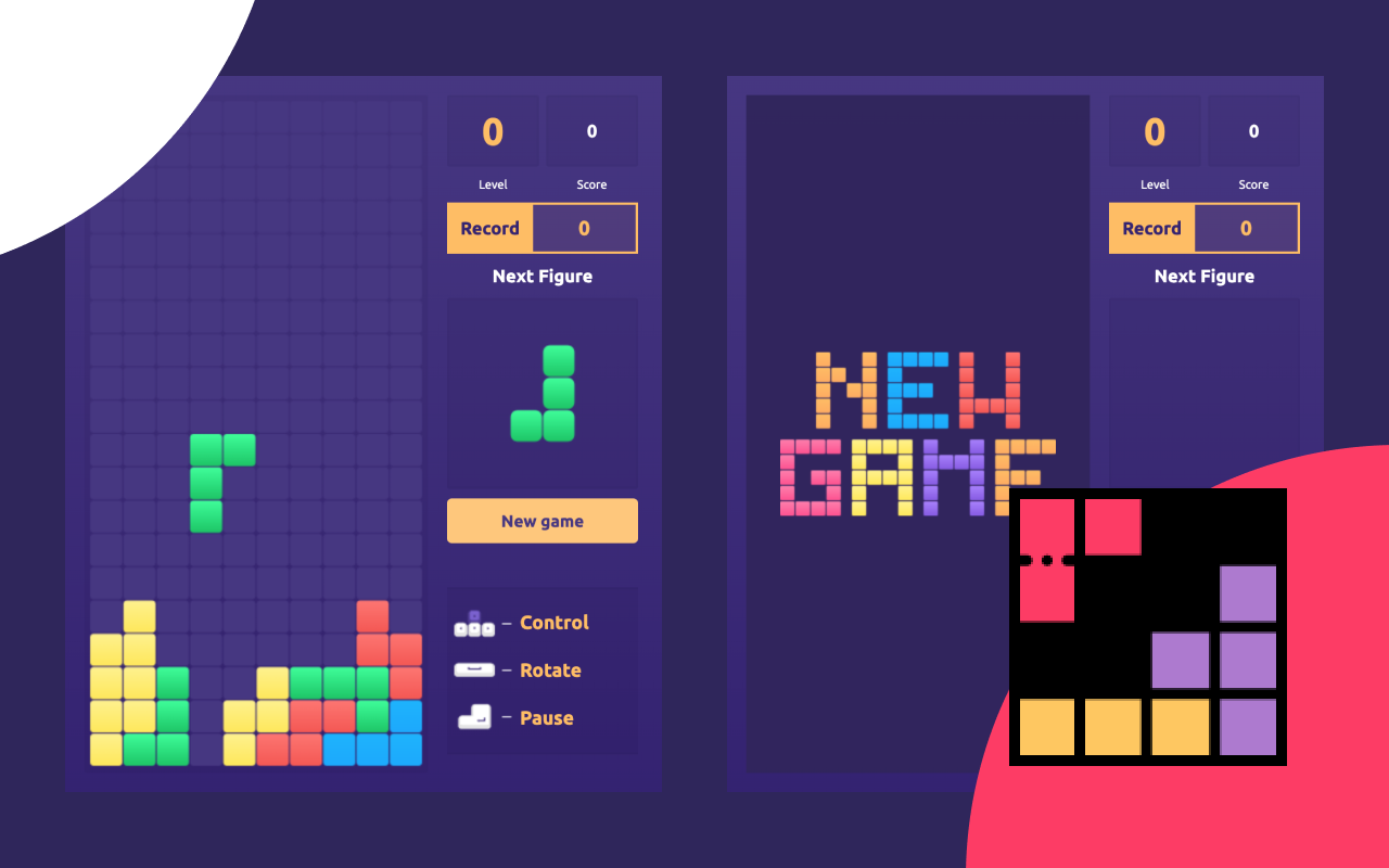 Brick Game chrome谷歌浏览器插件_扩展第1张截图