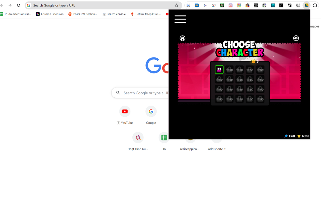 《几何冲击》原版 chrome谷歌浏览器插件_扩展第1张截图