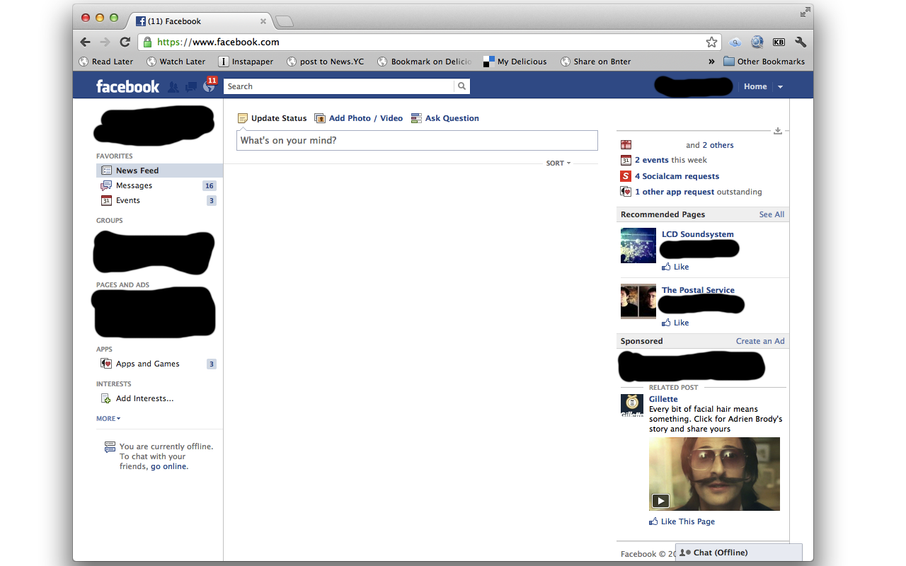 No Feed chrome谷歌浏览器插件_扩展第1张截图