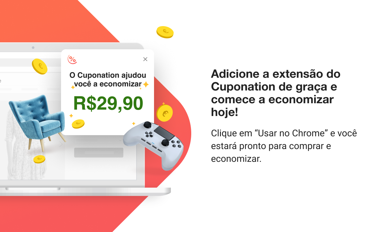 Cuponation | Economize em suas compras online chrome谷歌浏览器插件_扩展第3张截图