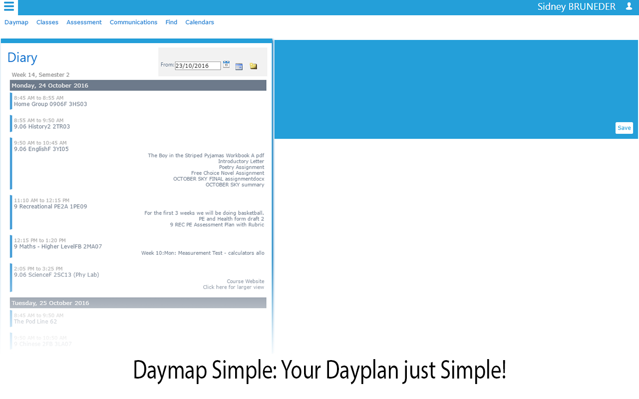 Daymap Simple chrome谷歌浏览器插件_扩展第1张截图