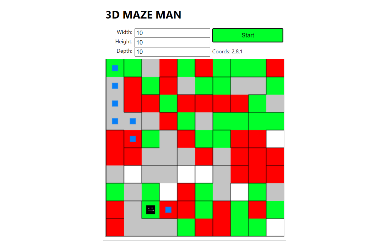 3D Maze Man chrome谷歌浏览器插件_扩展第1张截图