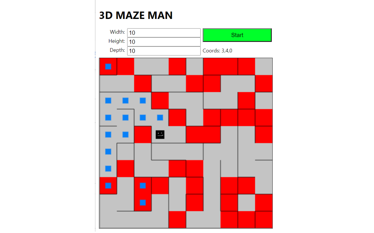 3D Maze Man chrome谷歌浏览器插件_扩展第3张截图