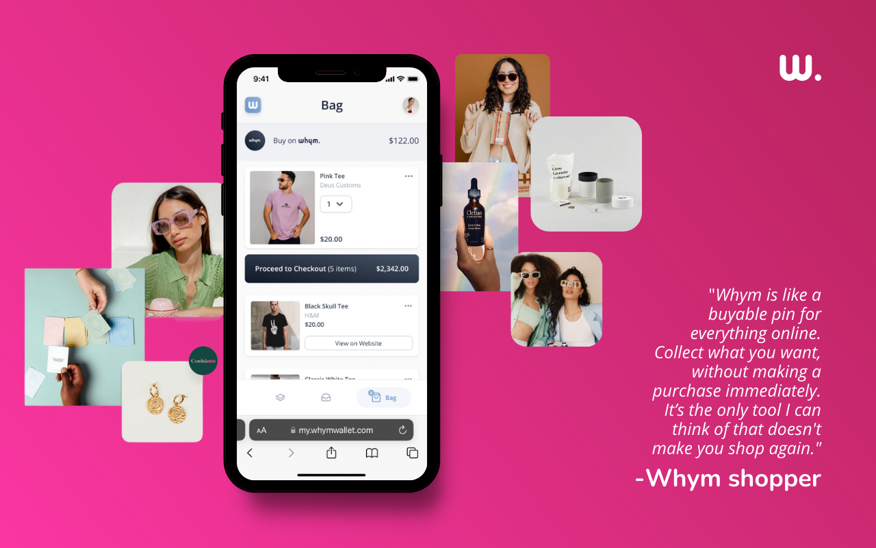 Whym Shopping: Collect, compare, buy & share. chrome谷歌浏览器插件_扩展第2张截图