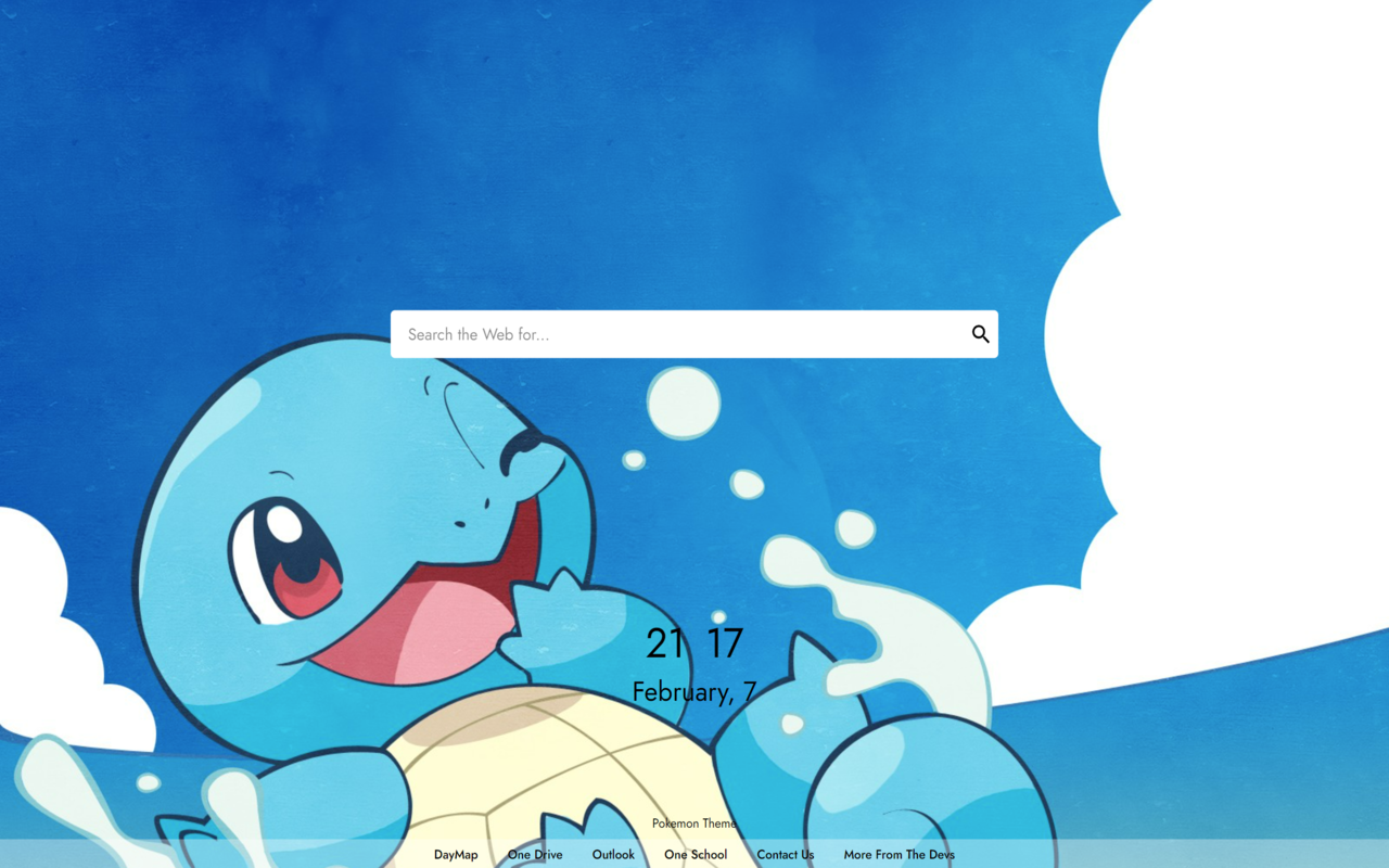 Pokemon Web Theme Pro chrome谷歌浏览器插件_扩展第1张截图