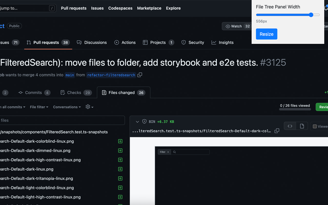 GitHub File Tree Resizer chrome谷歌浏览器插件_扩展第1张截图