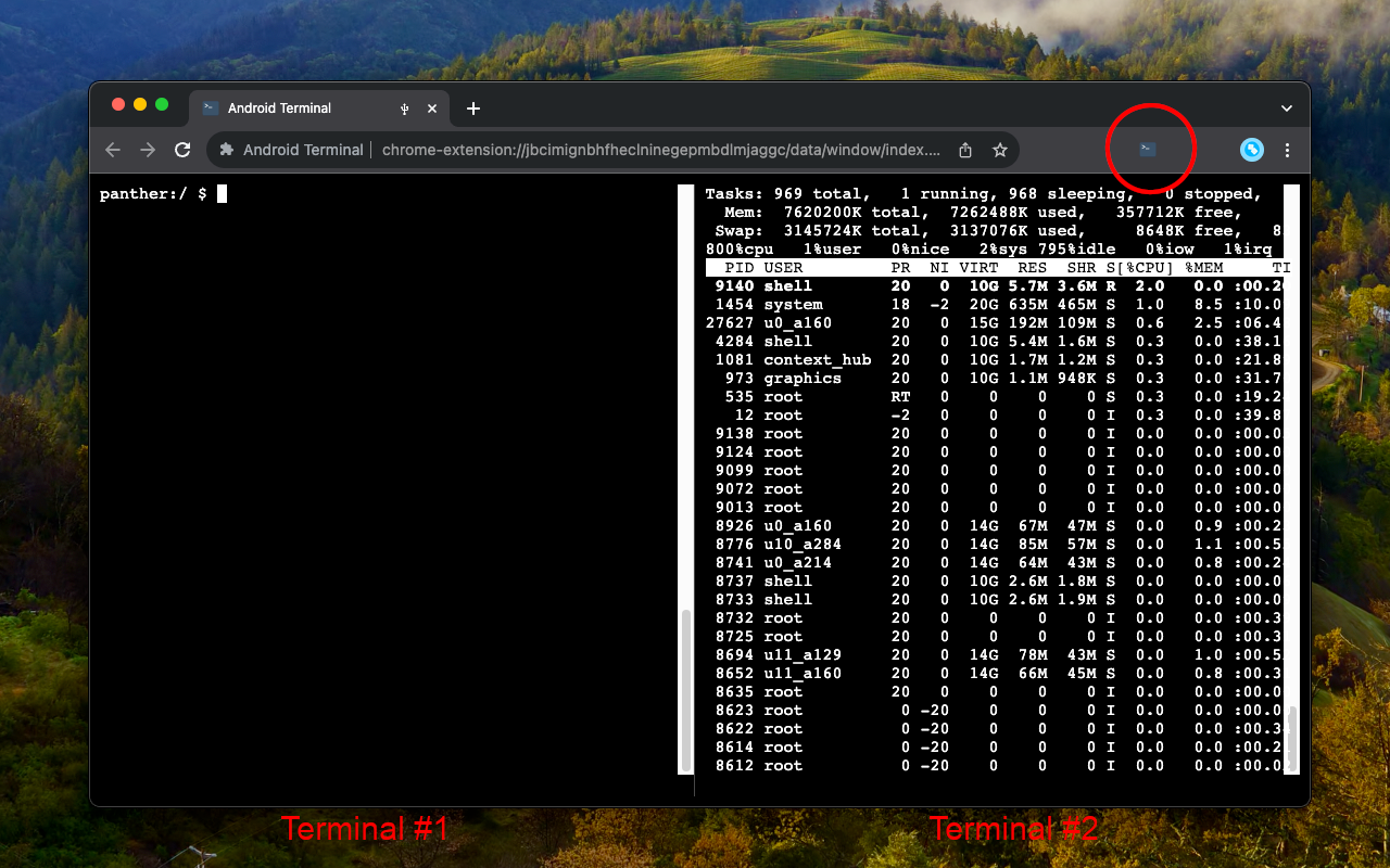 Android Terminal chrome谷歌浏览器插件_扩展第1张截图