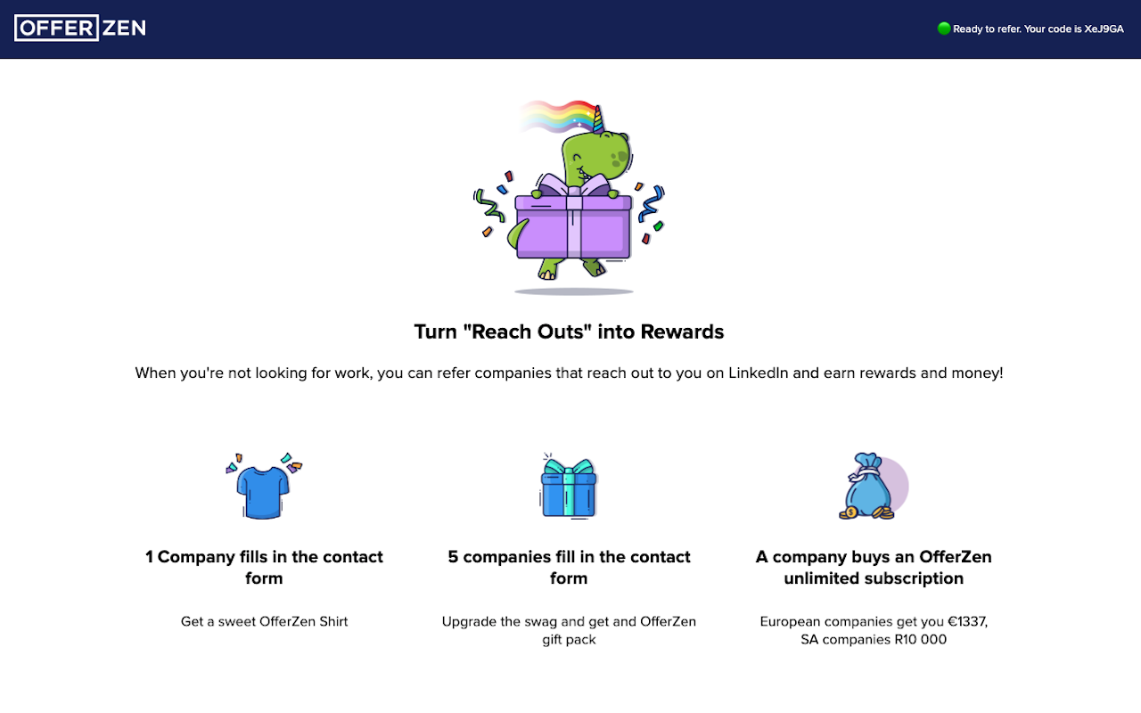 OfferZen Dino Referrer chrome谷歌浏览器插件_扩展第1张截图