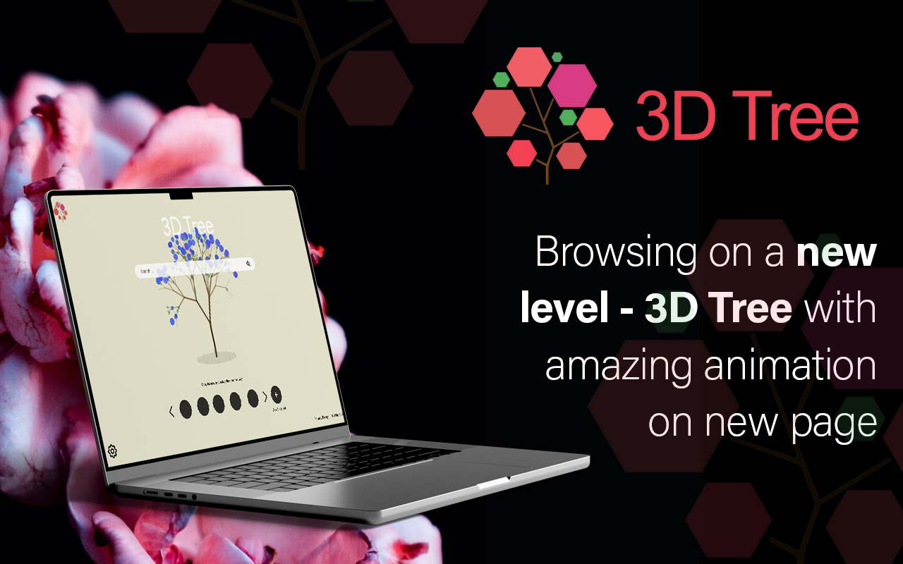 3D Tree chrome谷歌浏览器插件_扩展第2张截图