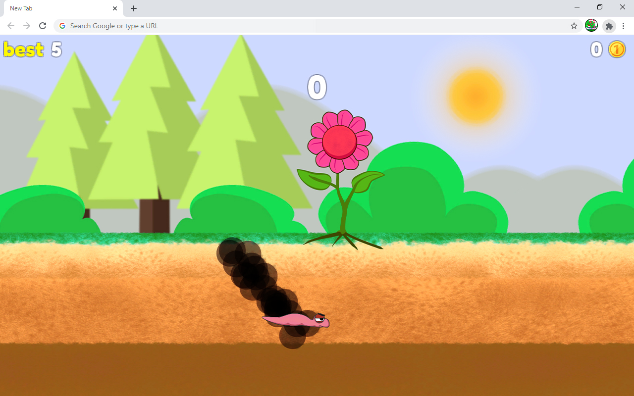 Speedy Worm Platform Game chrome谷歌浏览器插件_扩展第1张截图