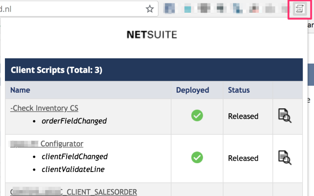 NetSuite Scripted Records chrome谷歌浏览器插件_扩展第1张截图