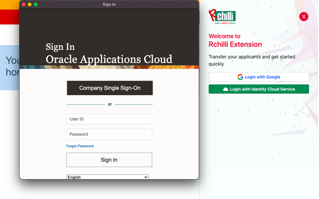 RChilli Oracle Extension chrome谷歌浏览器插件_扩展第2张截图