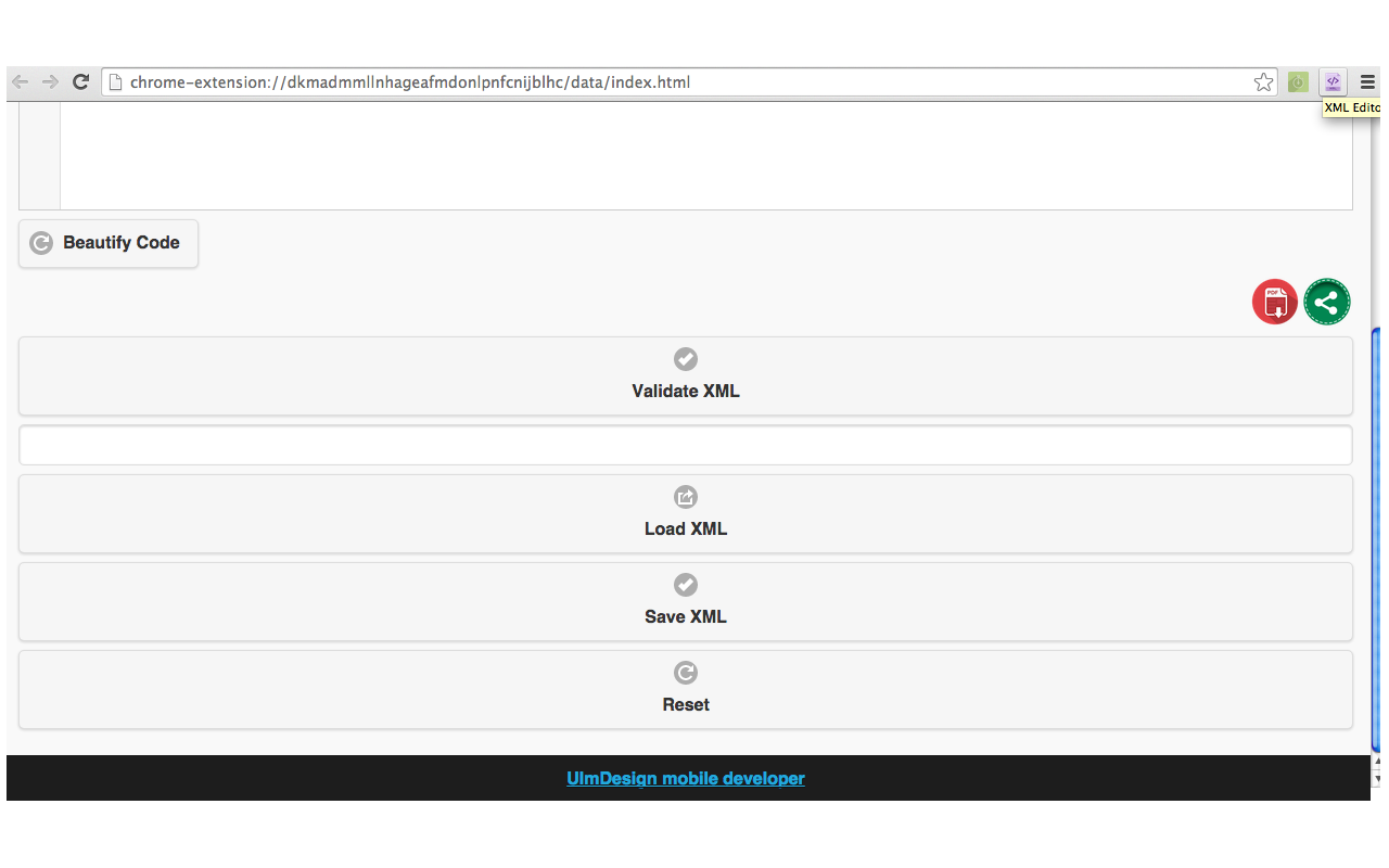 XML Editor chrome谷歌浏览器插件_扩展第2张截图