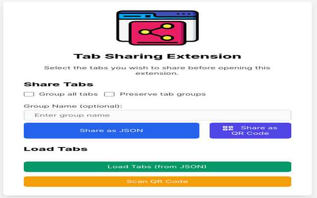 TabShare chrome谷歌浏览器插件_扩展第1张截图