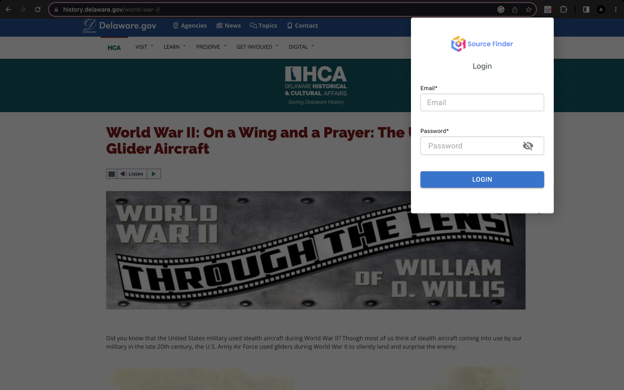 Source Finder chrome谷歌浏览器插件_扩展第1张截图