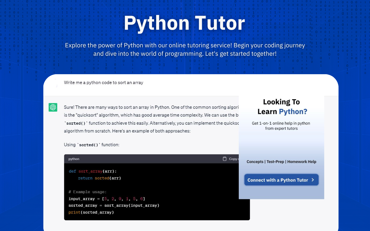 Python Tutor - Wiingy chrome谷歌浏览器插件_扩展第2张截图