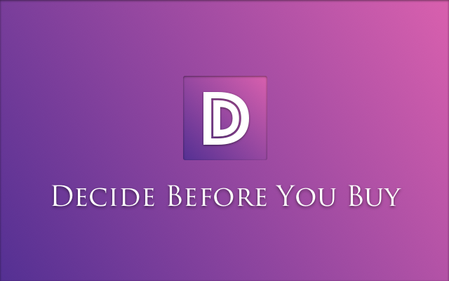 Decide - Before you Buy chrome谷歌浏览器插件_扩展第3张截图