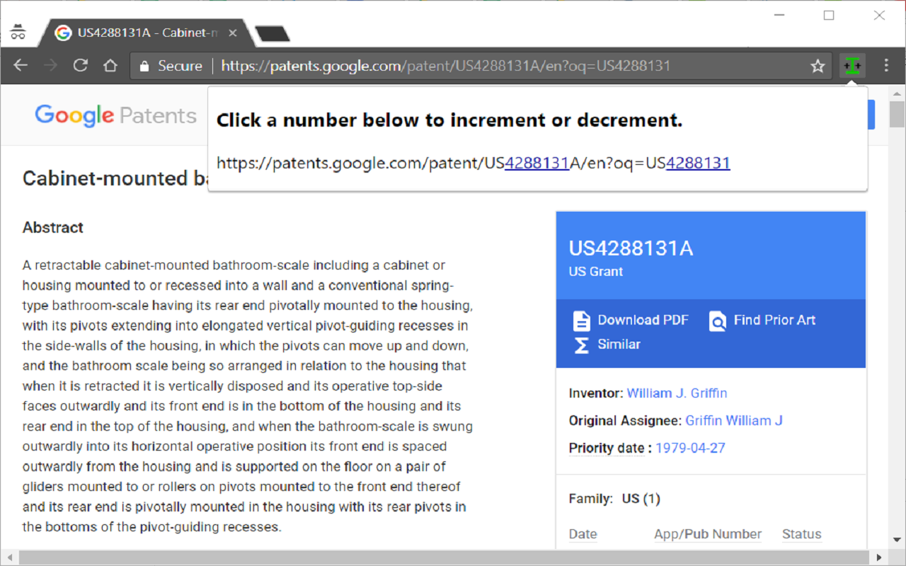 Incrementor chrome谷歌浏览器插件_扩展第1张截图