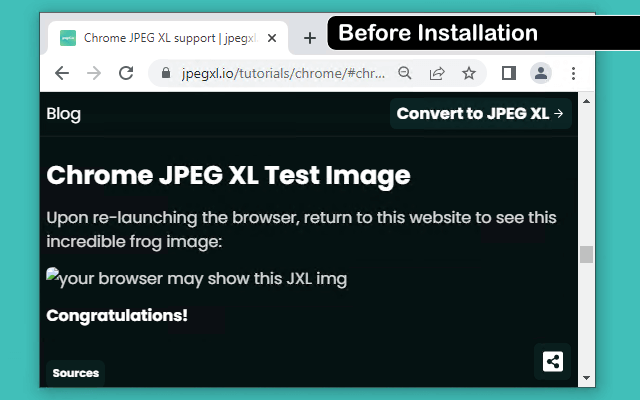 Add JXL support chrome谷歌浏览器插件_扩展第2张截图