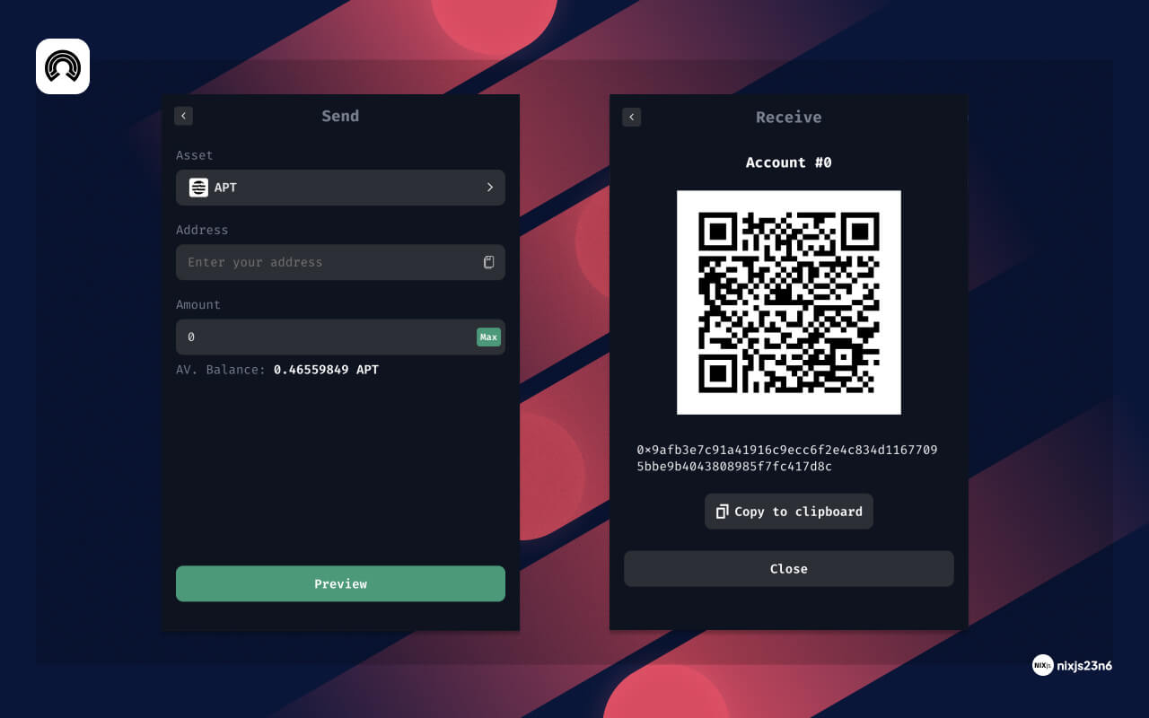 Omega Wallet - Aptos, SUI, EVM-based chrome谷歌浏览器插件_扩展第3张截图