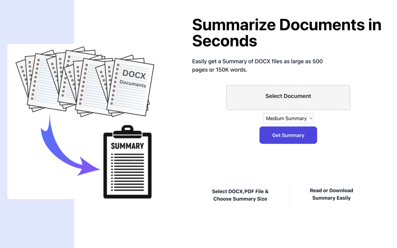 Document Summarizer chrome谷歌浏览器插件_扩展第1张截图