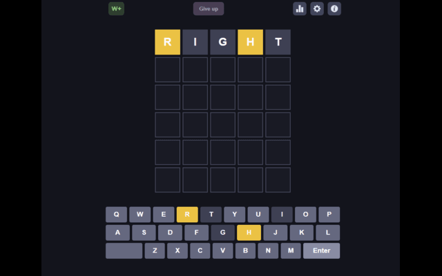 Wordle Unlimited Unblocked chrome谷歌浏览器插件_扩展第2张截图