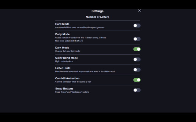 Wordle Unlimited Unblocked chrome谷歌浏览器插件_扩展第4张截图