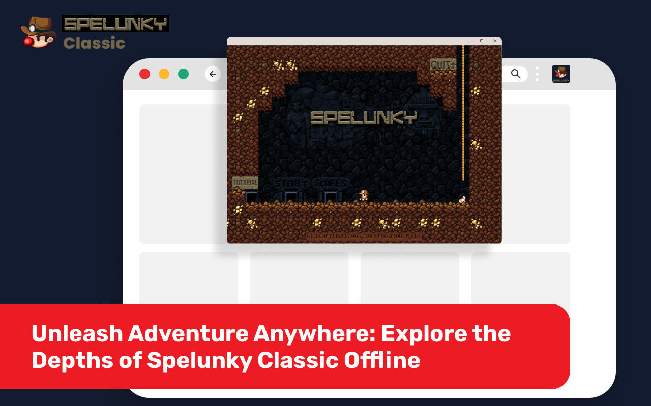 Spelunky Classic chrome谷歌浏览器插件_扩展第1张截图