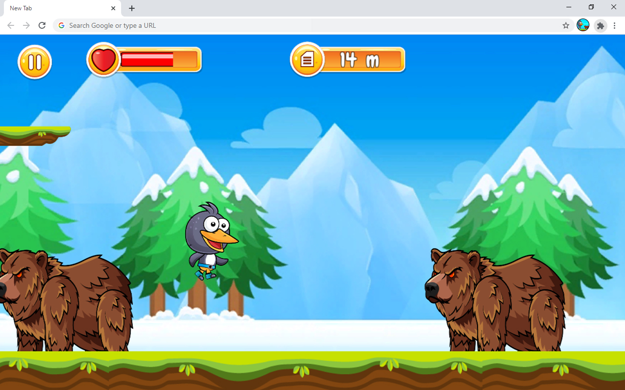Penguins Jump Escape Game chrome谷歌浏览器插件_扩展第2张截图