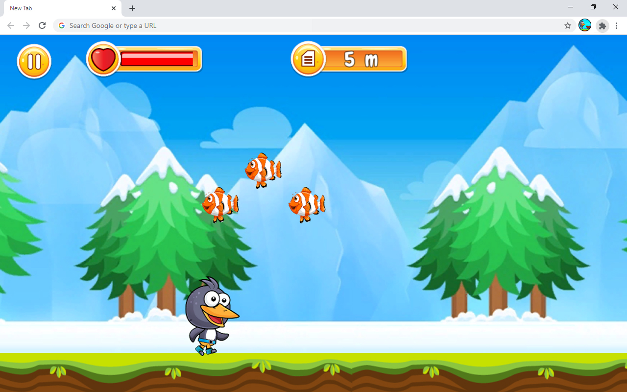 Penguins Jump Escape Game chrome谷歌浏览器插件_扩展第3张截图