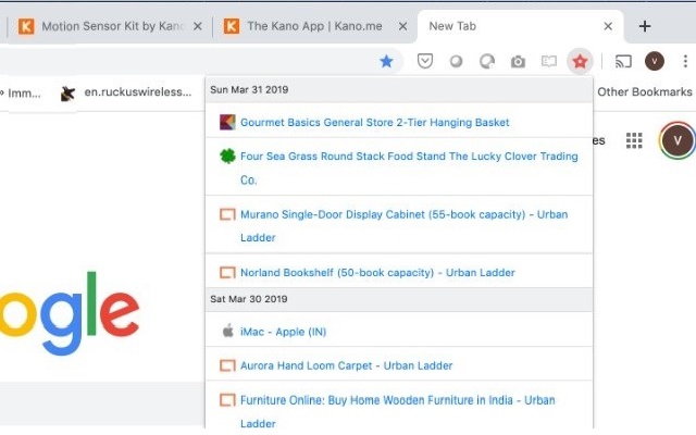 30DayBookmarks chrome谷歌浏览器插件_扩展第1张截图