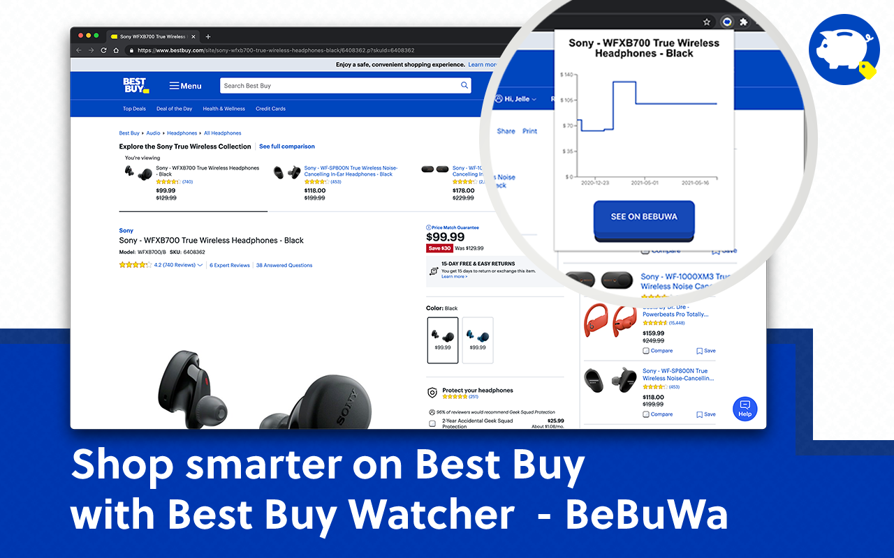 BeBuWa | Best Buy US Price Tracker chrome谷歌浏览器插件_扩展第1张截图