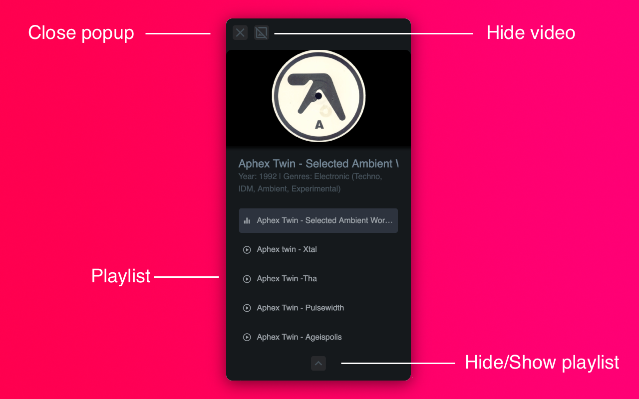 Discogify chrome谷歌浏览器插件_扩展第3张截图