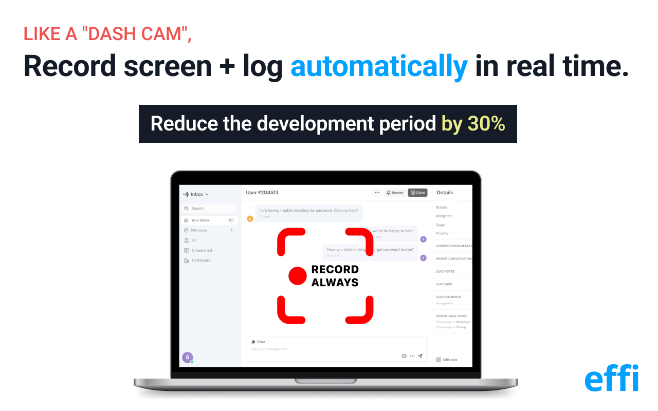 Auto Screen Recorder with Log chrome谷歌浏览器插件_扩展第2张截图