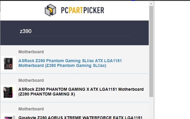 PCPartPicker (unofficial) chrome谷歌浏览器插件_扩展第1张截图