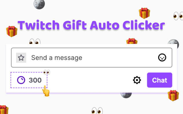 Twitch gift auto clicker chrome谷歌浏览器插件_扩展第1张截图