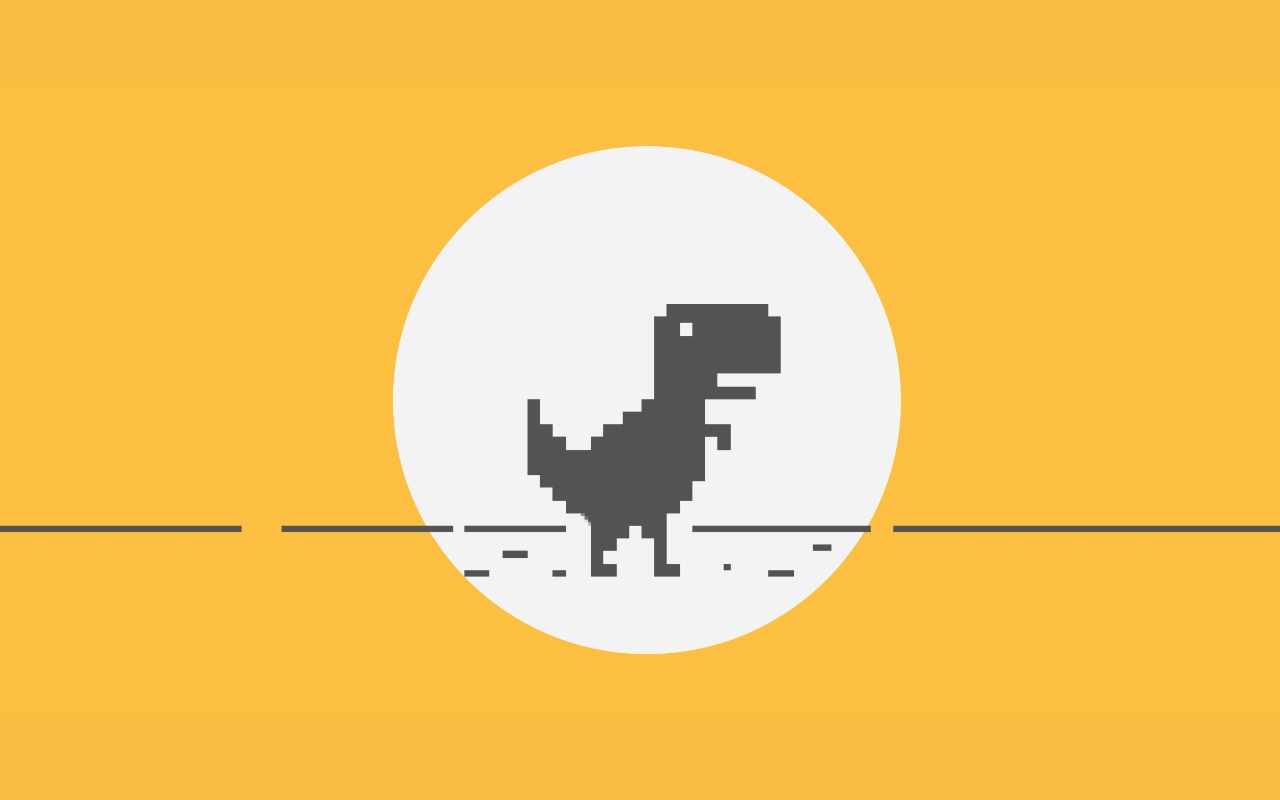 Dino游戏：跑步游戏 chrome谷歌浏览器插件_扩展第2张截图
