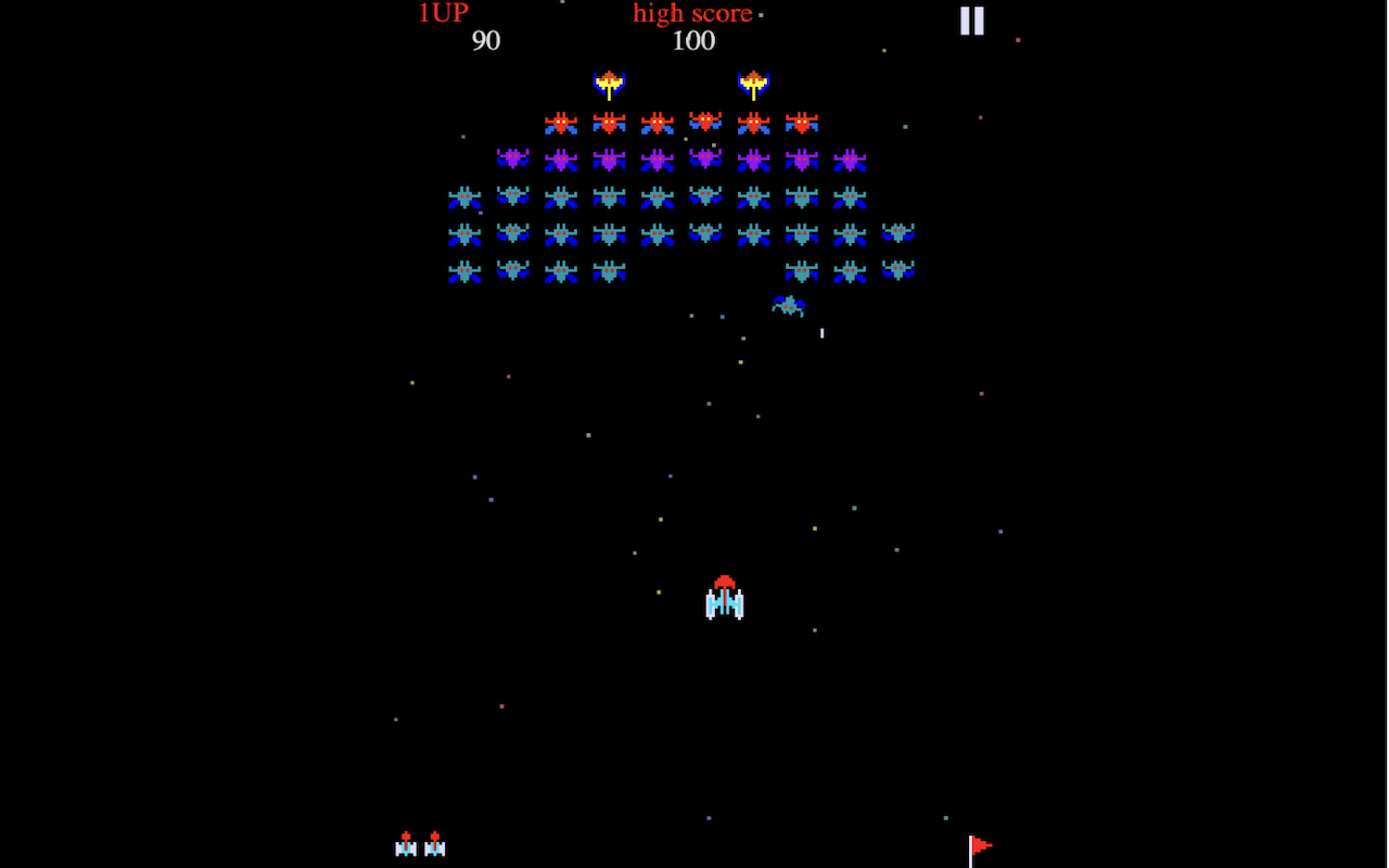 Galaxian Arcade Game chrome谷歌浏览器插件_扩展第1张截图